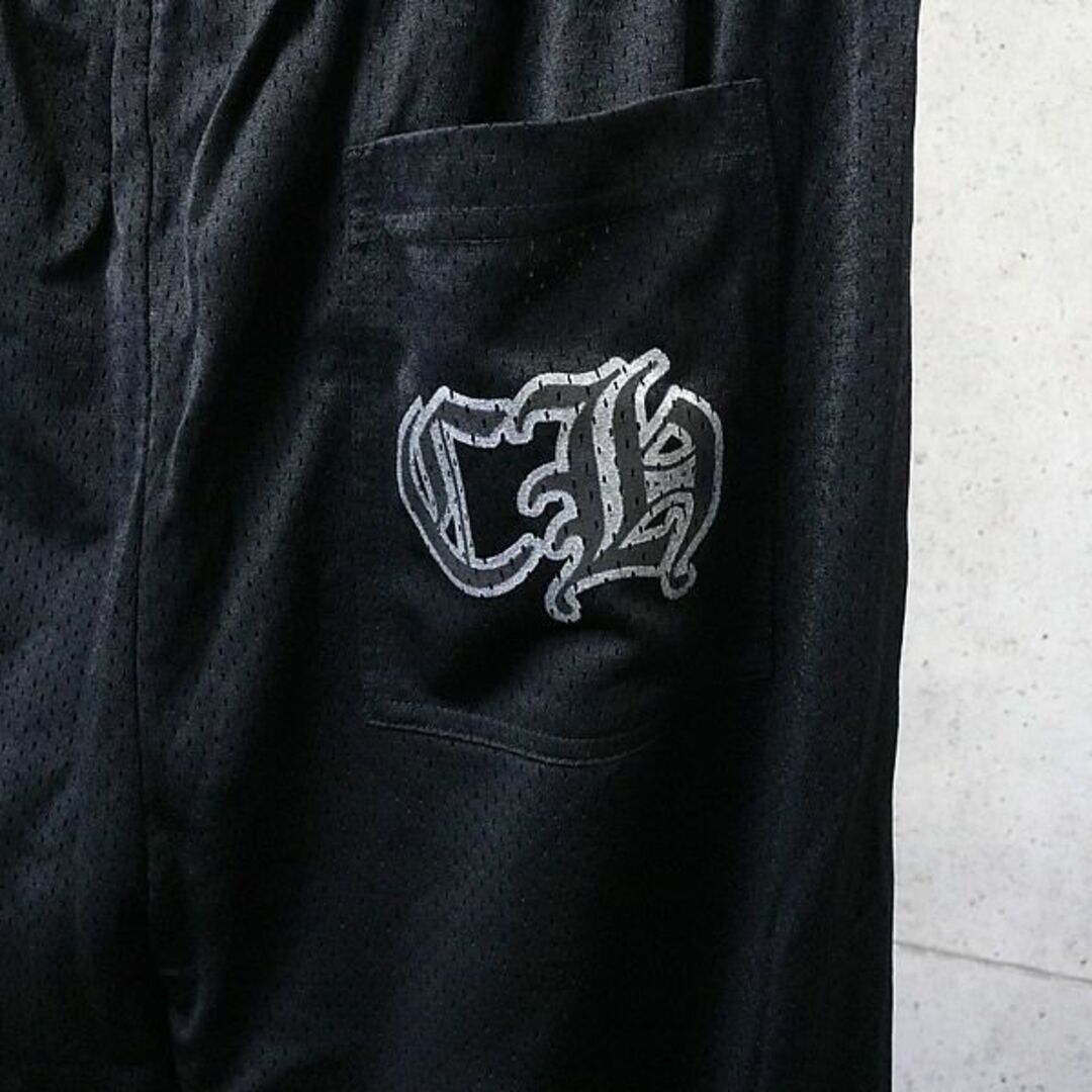 CHROME HEARTS クロムハーツ Mesh Track Pants メッシュトラックパンツ クロスボール ジャージ ホワイト