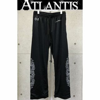 CHROME HEARTS クロムハーツ Mesh Track Pants メッシュトラックパンツ クロスボール ジャージ ホワイト