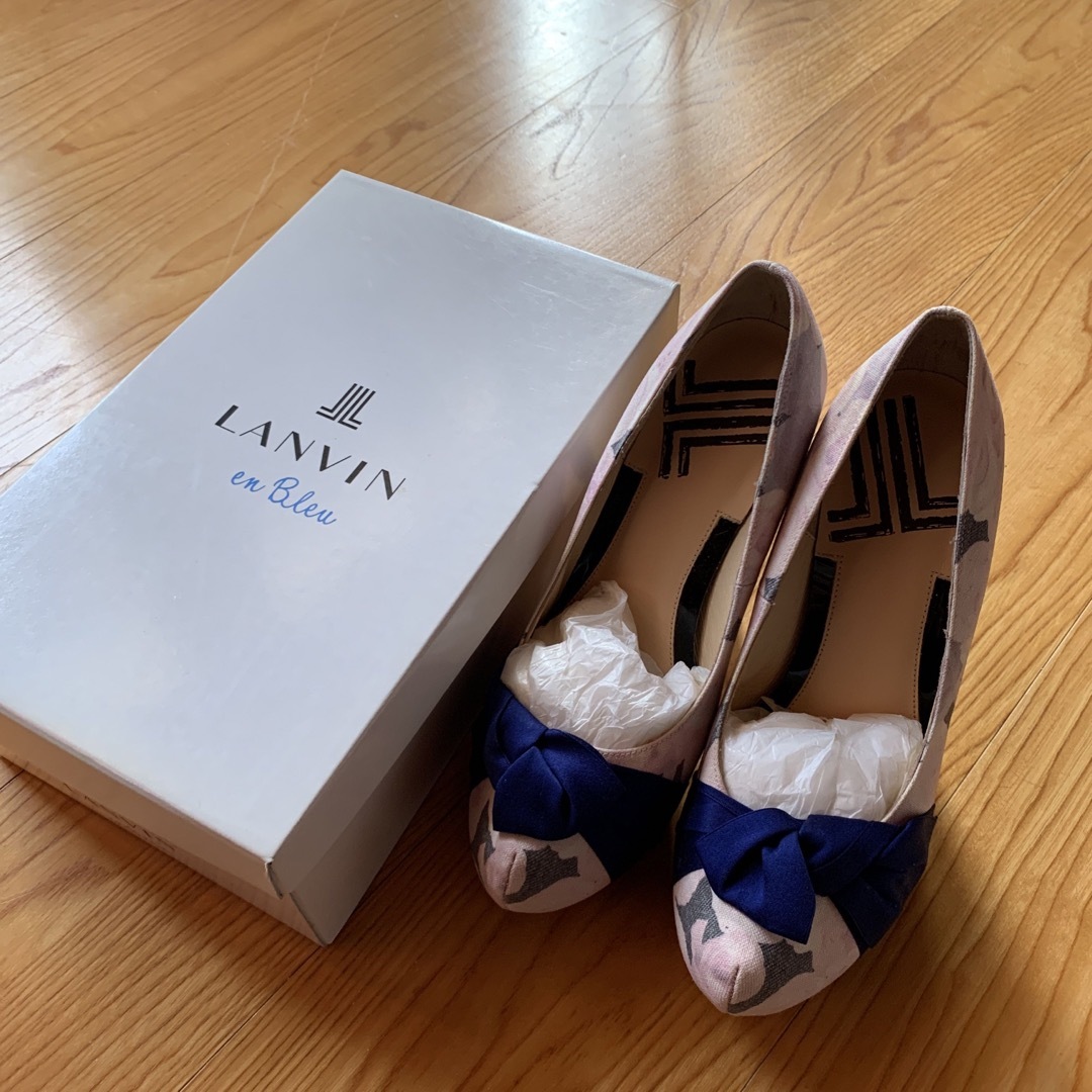 LANVIN en Bleu(ランバンオンブルー)のランバン　ハイヒール レディースの靴/シューズ(ハイヒール/パンプス)の商品写真