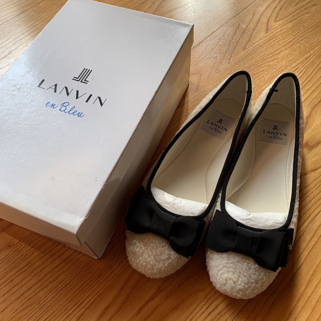 LANVIN en Bleu(ランバンオンブルー)のランバン　靴 レディースの靴/シューズ(バレエシューズ)の商品写真