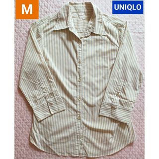 ユニクロ(UNIQLO)のUNIQLO 七分袖 シャツ 👚 サイズ∶М(シャツ/ブラウス(長袖/七分))