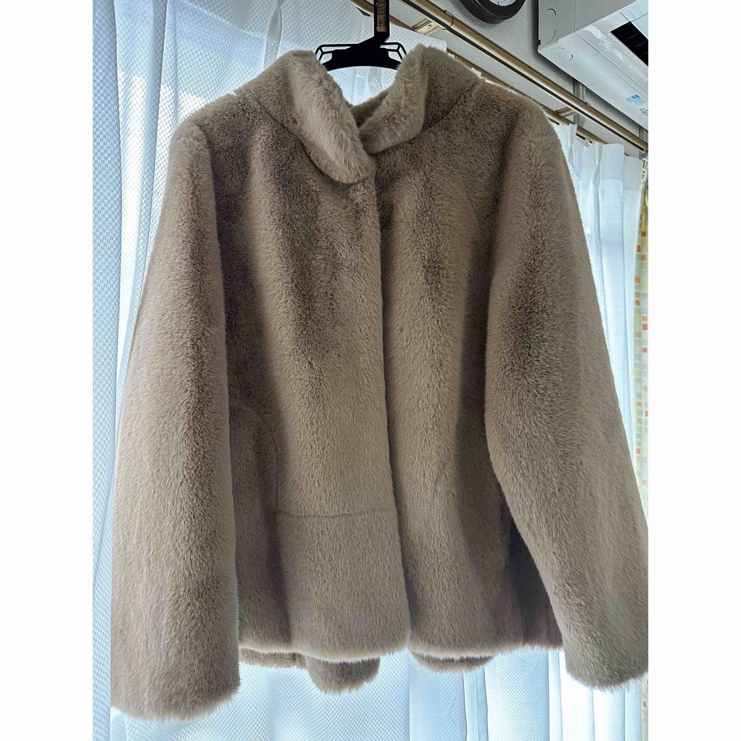 randeboo Melt fake fur coat