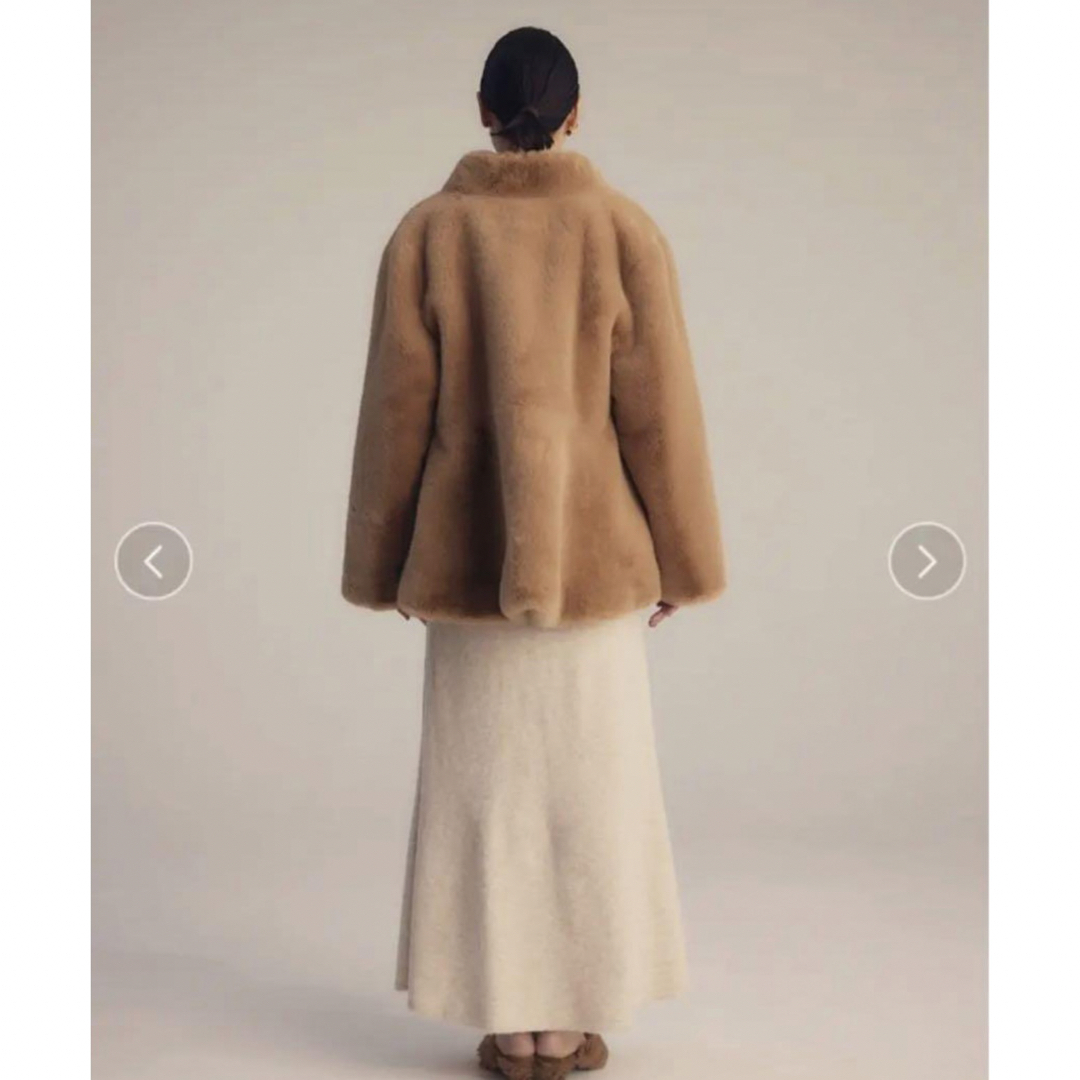 randeboo Melt fake fur coat