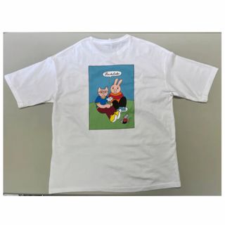 三四郎　アニマル　Tシャツ　XLサイズ　ホワイト　白(お笑い芸人)