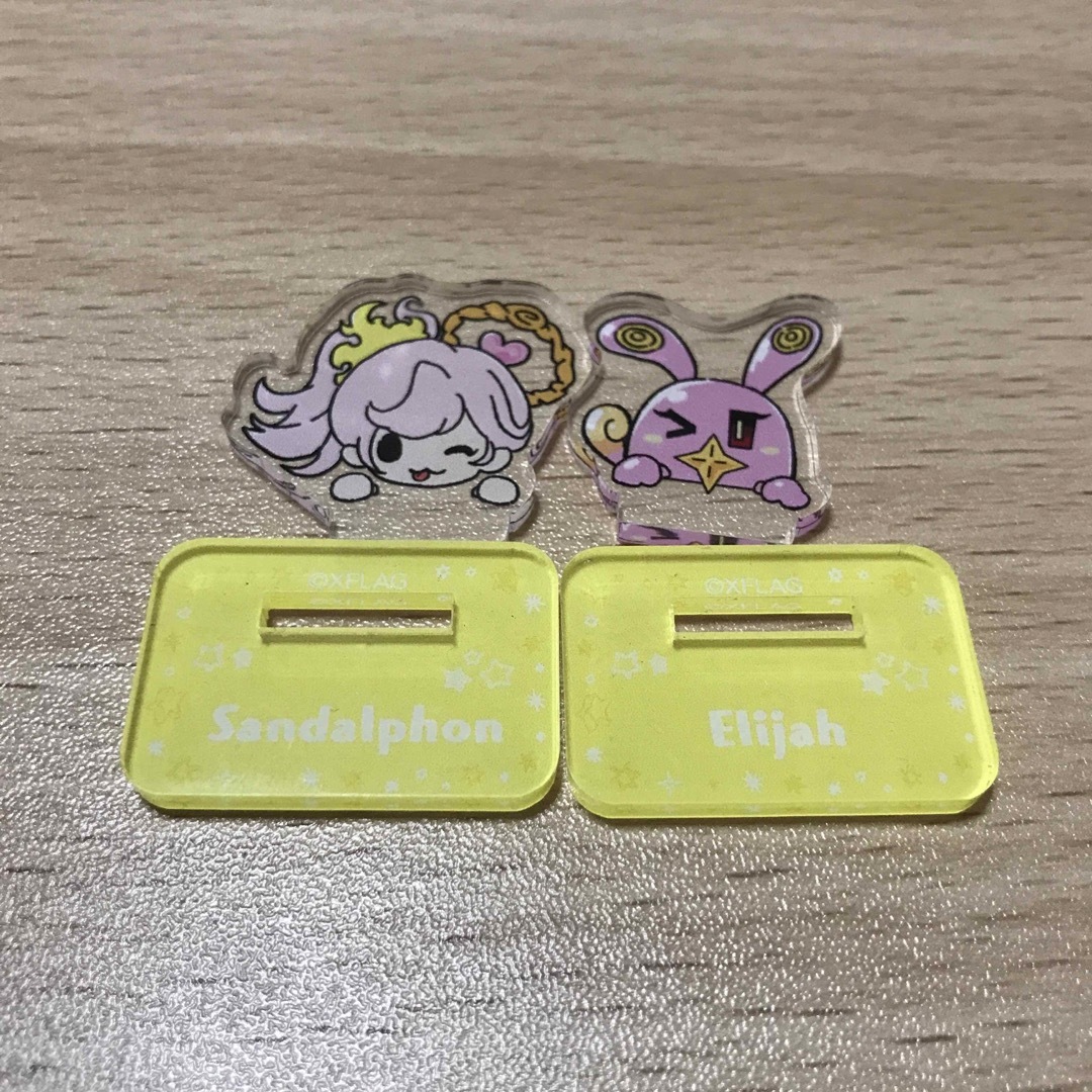 モンスト サンダルフォンとエリヤちゃん エンタメ/ホビーのおもちゃ/ぬいぐるみ(キャラクターグッズ)の商品写真