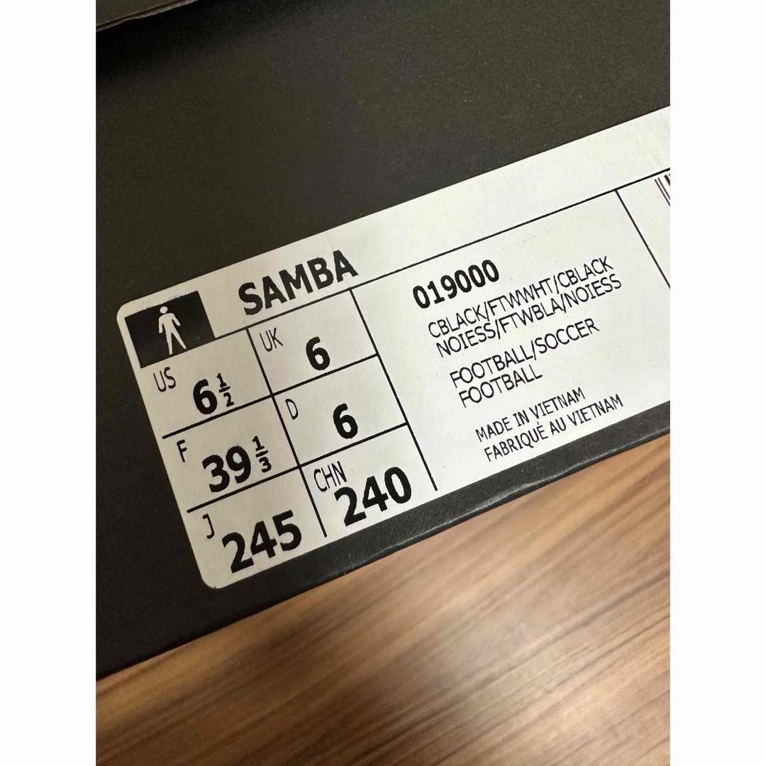 adidas - adidas SAMBA LEATHER 新品 24.5 アディダス サンバの通販 by ...