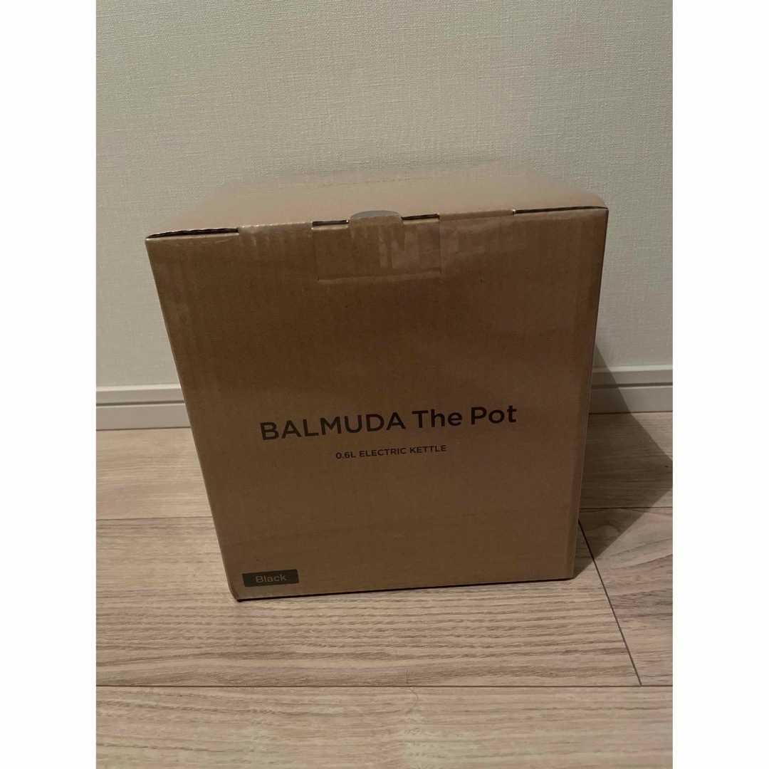 新品未開封 バルミューダ ケトル ブラック BALMUDA The Pot