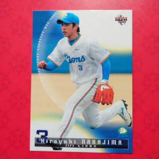 サイタマセイブライオンズ(埼玉西武ライオンズ)のプロ野球カード 中島裕之選手2004(野球/サッカーゲーム)