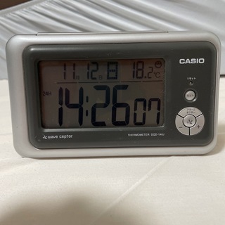 カシオ(CASIO)のDQD-140J 電波時計(置時計)