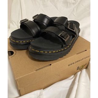 美品 ドクターマーチン Dr.Martens サンダル GERALDO ジェラルド カーフレザー シューズ 靴 レディース UK5 US6(24cm相当) ブラック