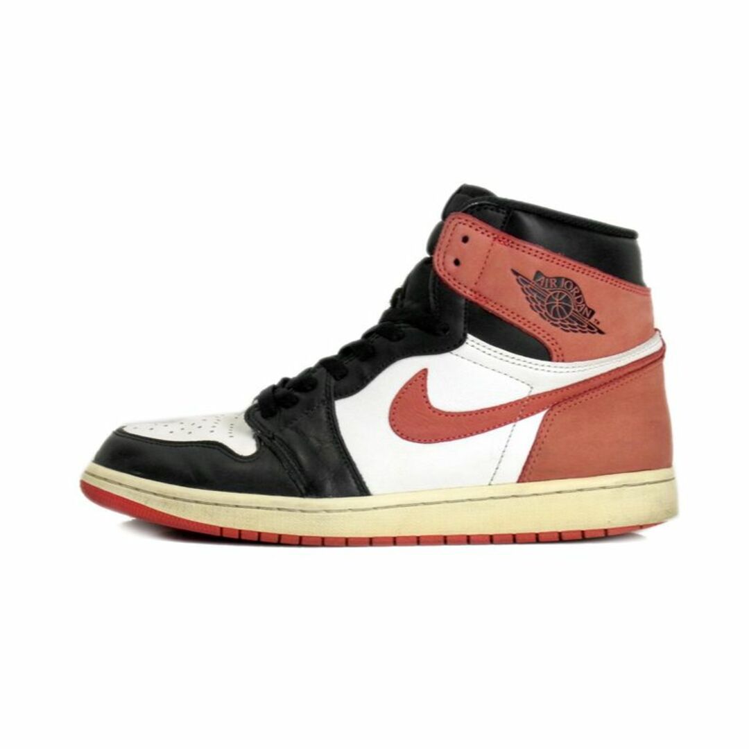 ナイキ NIKE ■ 【 AIR JORDAN 1 RETRO HIGH TRACK RED 555088 112 】エア ジョーダン 1 ハイ トラック レッド スニーカー　w16161