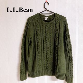 90年代 エルエルビーン L.L.Bean コットンニットセーター USA製 メンズXL ヴィンテージ /eaa378651