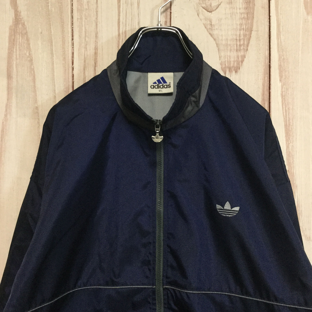 adidas - 【アディダス ナイロンジャケット】 美品 90s トレフォイル
