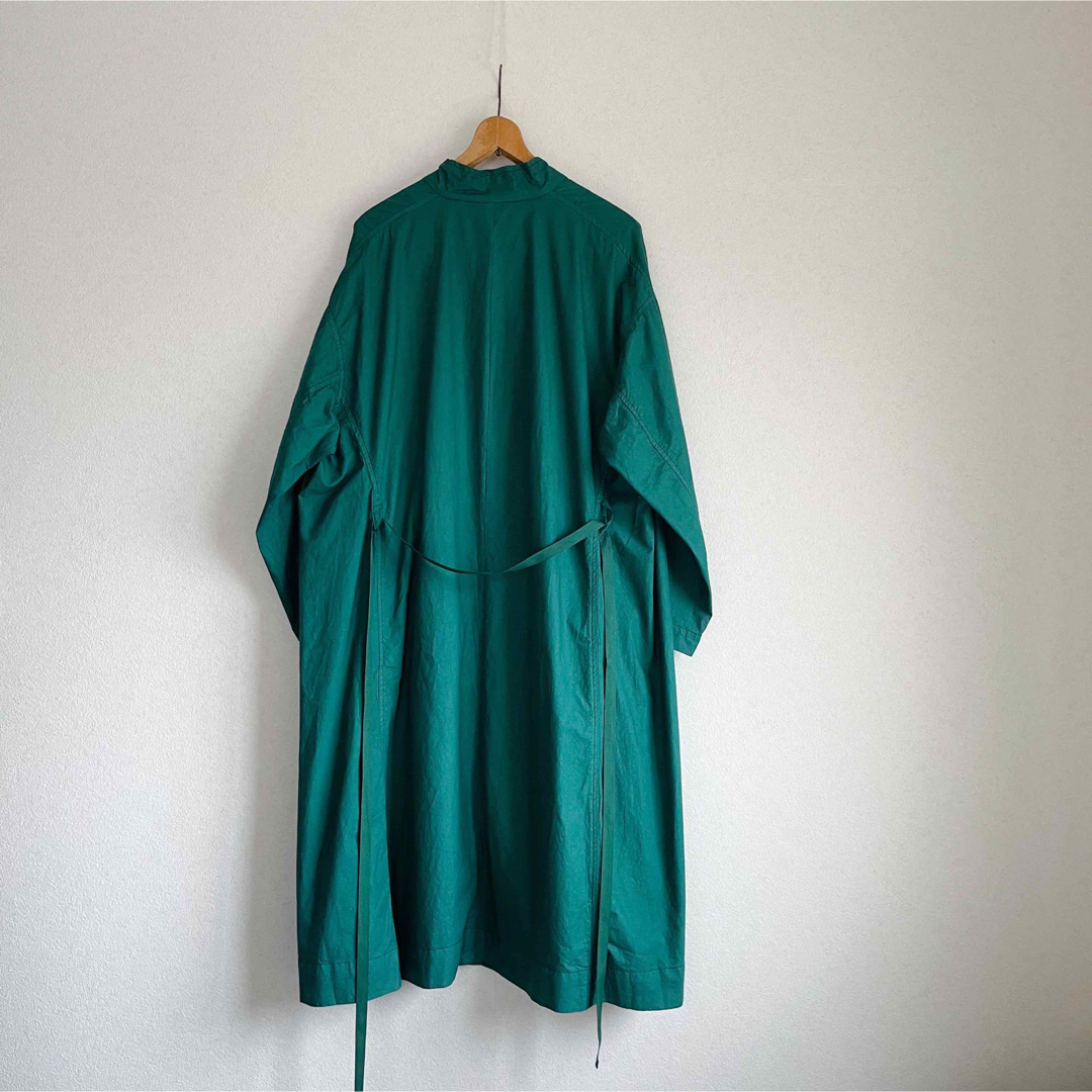 Yarmo(ヤーモ)の1度着用 Yarmo big coat ビッグ コート ワンピース レディースのジャケット/アウター(ロングコート)の商品写真