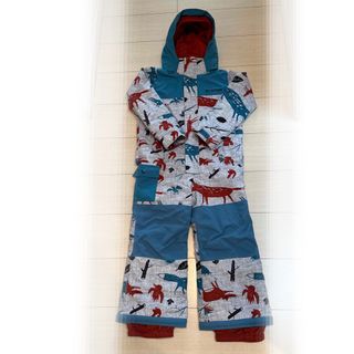バートン 中綿入り 総柄 スノーボードパンツ M ネイビー系 BURTON スキー ウインタースポーツ ロゴ刺繍 スノボ メンズ 【230120】