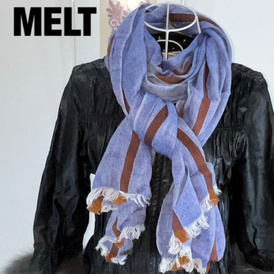 レディースMELT 大判ストール  メルト　大判ストール  美品