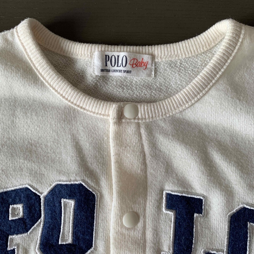POLO（RALPH LAUREN）(ポロ)のPOLOBaby ポロベビー　ベビー服 キッズ/ベビー/マタニティのベビー服(~85cm)(ロンパース)の商品写真