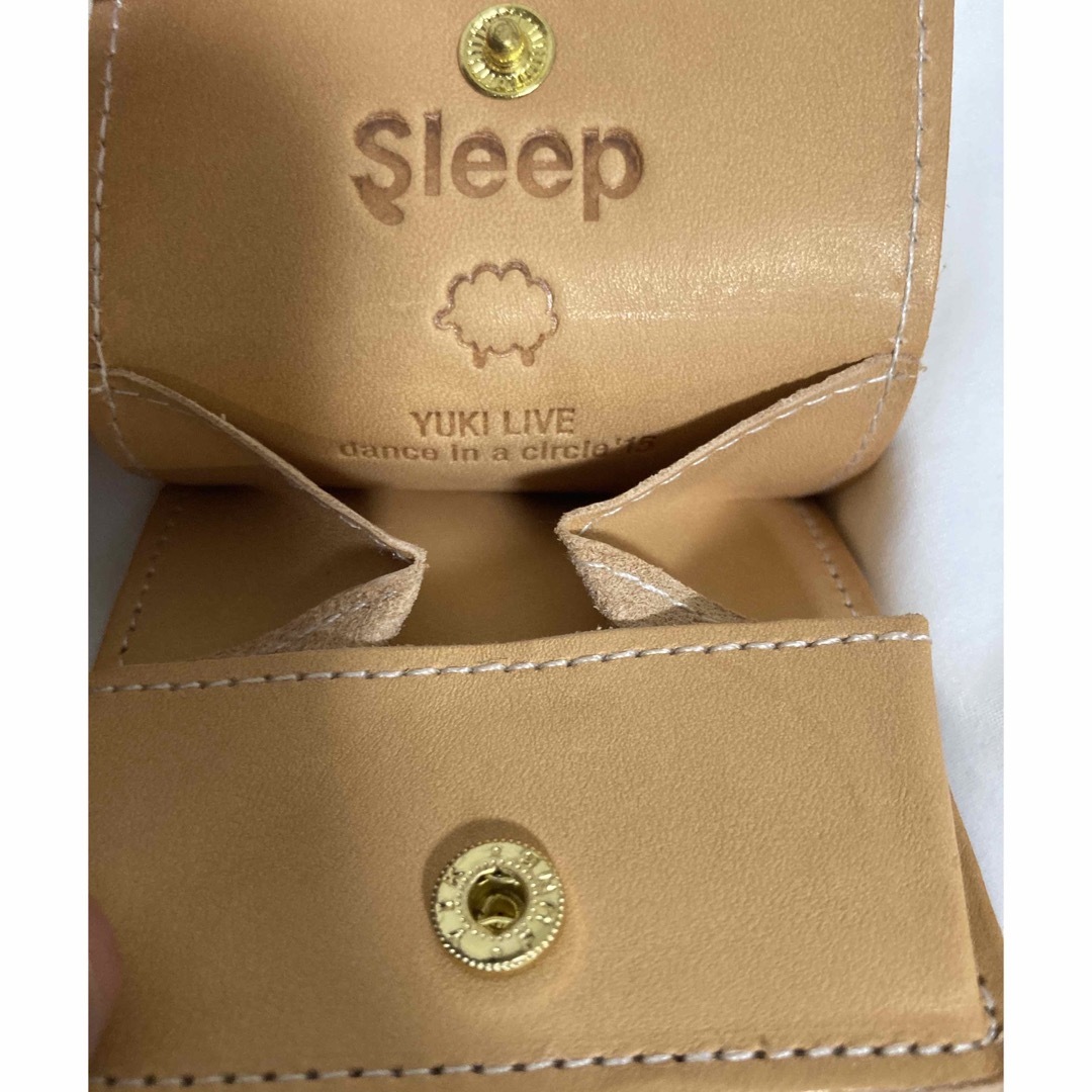 Sleep(スリープ)のYUKI sleep 本革コインケース　新品未使用 メンズのファッション小物(コインケース/小銭入れ)の商品写真