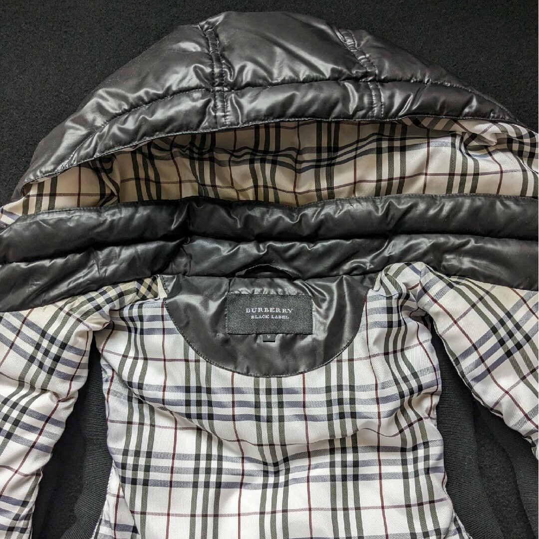 BURBERRY BLACK LABEL(バーバリーブラックレーベル)のバーバリーブラックレーベル　ダウンベスト 2 M ノバチェック　BURBERRY メンズのジャケット/アウター(ダウンベスト)の商品写真