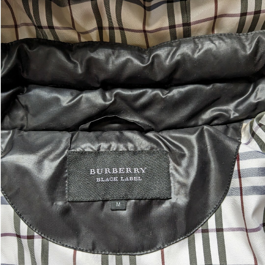 BURBERRY BLACK LABEL(バーバリーブラックレーベル)のバーバリーブラックレーベル　ダウンベスト 2 M ノバチェック　BURBERRY メンズのジャケット/アウター(ダウンベスト)の商品写真