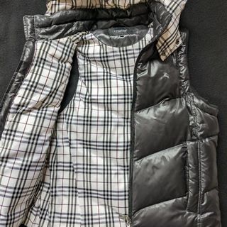 BURBERRY BLACK LABEL - バーバリーブラックレーベル　ダウンベスト 2 M ノバチェック　BURBERRY