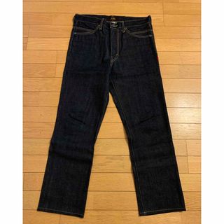 WTAPS ダブルタップス パンツ サイズ:M (33×29) ストレッチ スキニー デニムパンツ BLUES SKINNY 21AW ブラック 黒 ズボン ボトムス カジュアル ブランド ストリート ミリタリー【メンズ】【美品】