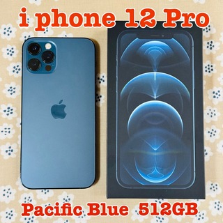 アップル(Apple)のiPhone12pro 512GB パシフィックブルー SIMフリー(スマートフォン本体)
