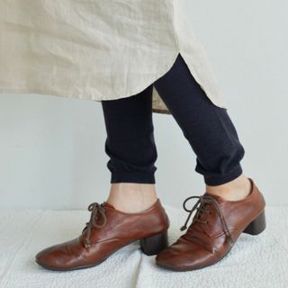 フォグリネンワーク(fog linen work)のウールリネン　レギンス(レギンス/スパッツ)