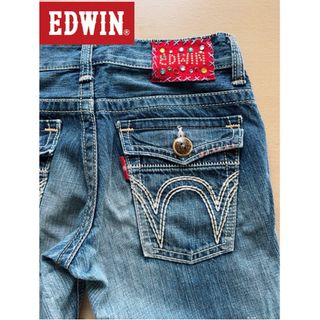 エドウィン(EDWIN)のEDWIN エドウィン BTL553 ダメージ加工 デニムパンツ　ジーンズ(デニム/ジーンズ)