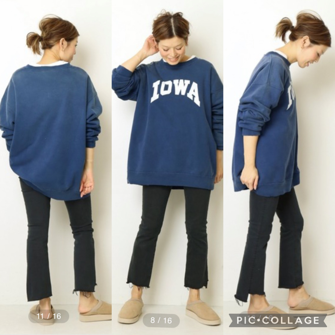 DEUXIEME CLASSE(ドゥーズィエムクラス)のDeuxieme Classe IOWA Vintage レディースのトップス(トレーナー/スウェット)の商品写真