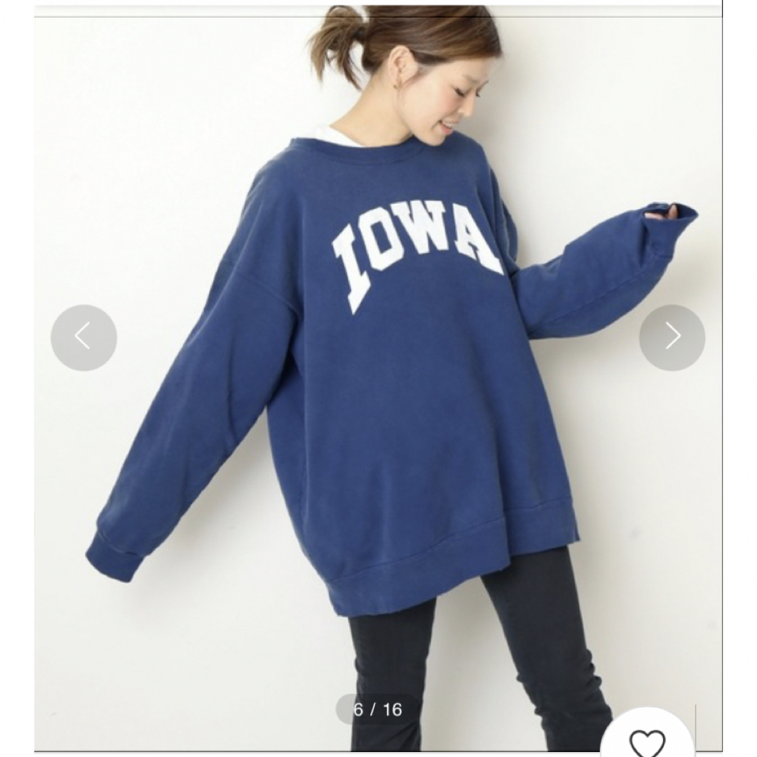 DEUXIEME CLASSE(ドゥーズィエムクラス)のDeuxieme Classe IOWA Vintage レディースのトップス(トレーナー/スウェット)の商品写真