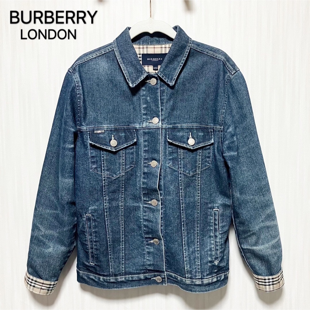 BURBERRY - バーバリーロンドン デニム ジャケット Gジャン ノバ