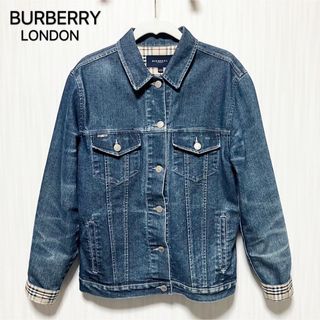 BURBERRY LONDON バーバリーロンドン デニムジャケット ノバチェック