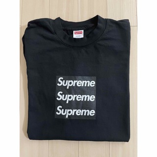 シュプリーム(Supreme)のAsspizza Triple Box logo Short Sleeve XL(Tシャツ/カットソー(半袖/袖なし))