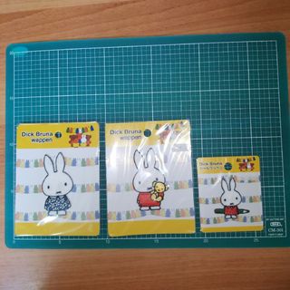 ミッフィー(miffy)のアイロンワッペン　ミッフィー3枚セット(各種パーツ)