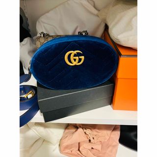 グッチ(Gucci)のGucciグッチGGマーモントベルトポーチ　ボディバッグ(ボディバッグ/ウエストポーチ)