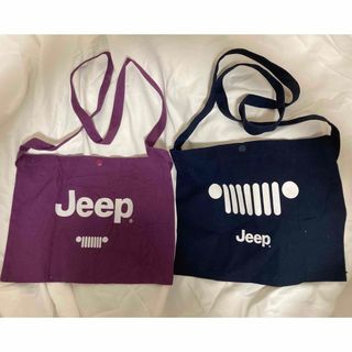 ジープ(Jeep)のJeep ロゴサコッシュ　パープル、ネイビー(ショルダーバッグ)