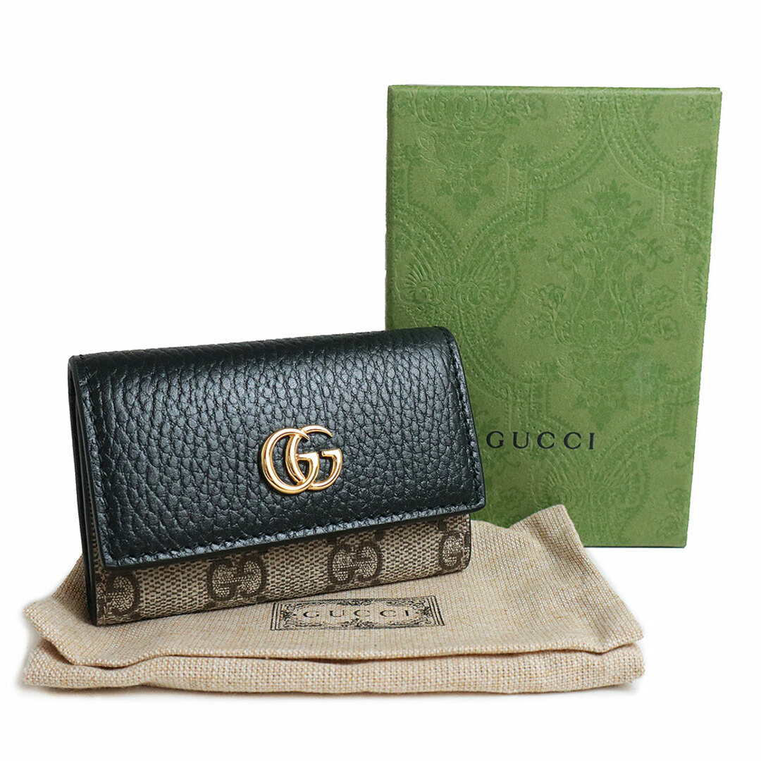 Gucci - グッチ GGマーモント 6連 キーケース GGスプリームキャンバス ...