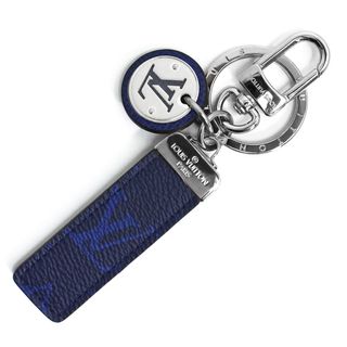 ヴィトン(LOUIS VUITTON) キーホルダー(メンズ)(ブルー・ネイビー