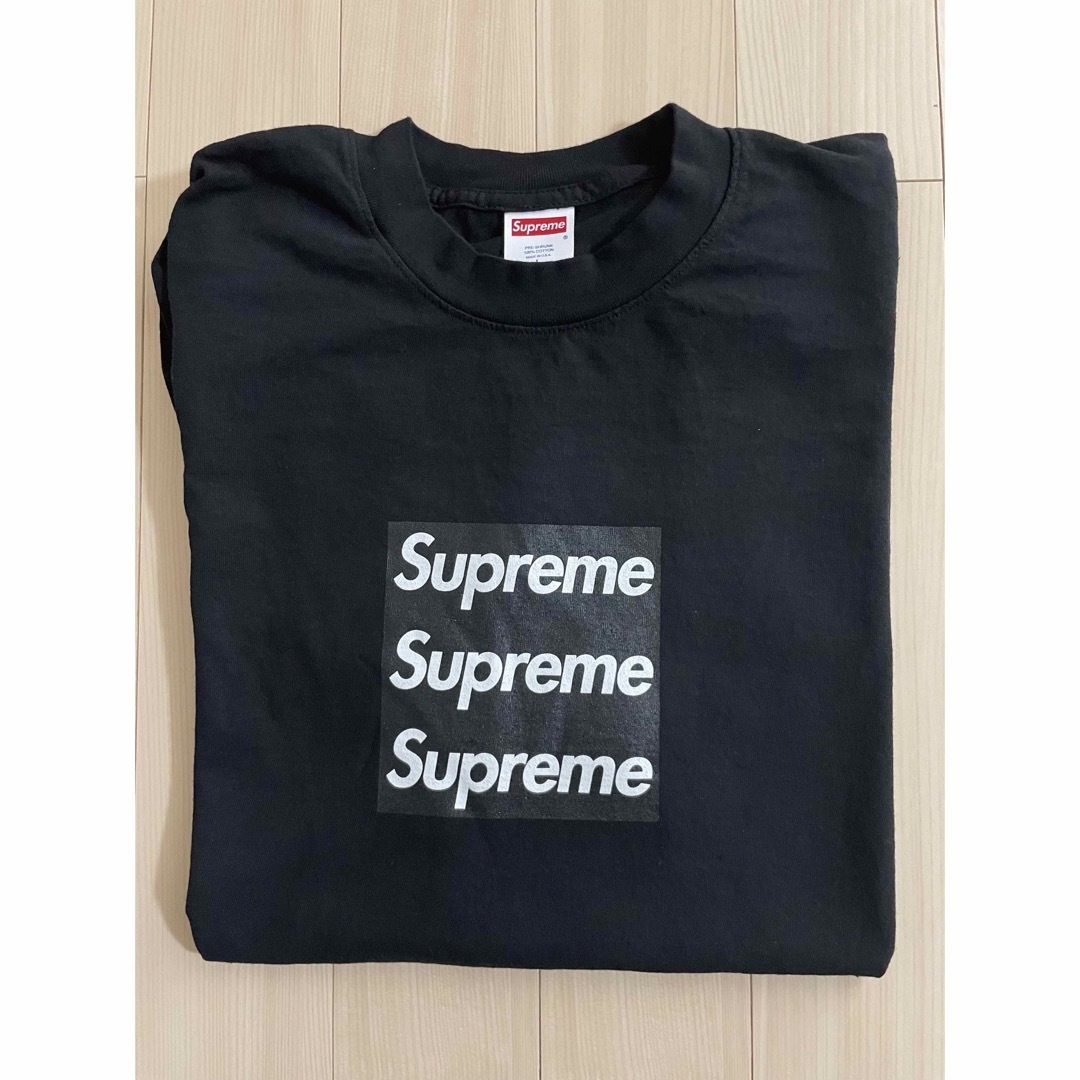 Supreme(シュプリーム)のAsspizza Triple Box logo Short Sleeve L メンズのトップス(Tシャツ/カットソー(半袖/袖なし))の商品写真