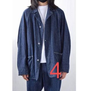 メンズ【新品タグ付き】comoli デニムジャケット 20aw SIZE 4