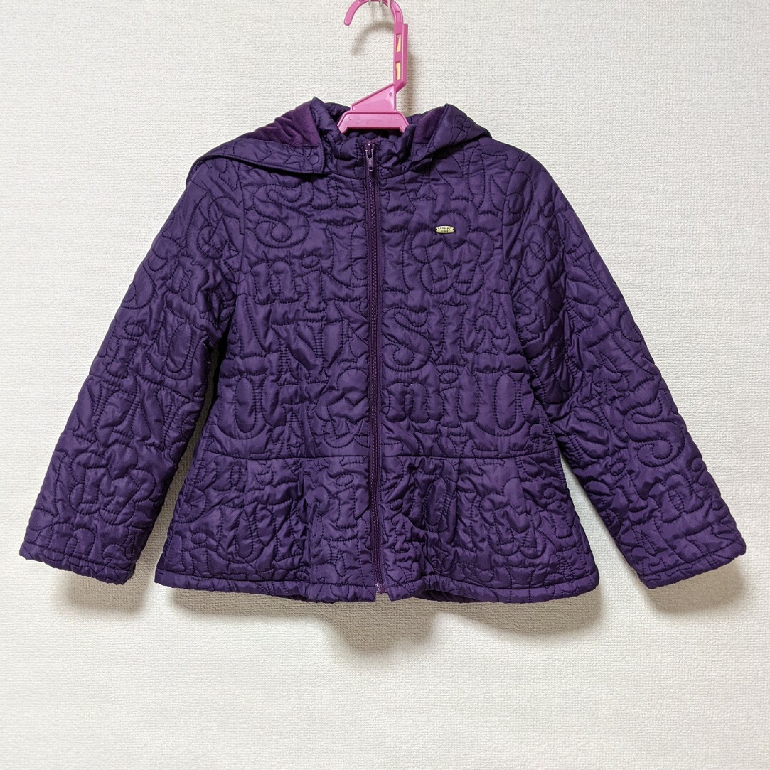 ANNA SUI mini(アナスイミニ)のANNA SUI mini　中綿ブルゾン 120 キッズ/ベビー/マタニティのキッズ服女の子用(90cm~)(コート)の商品写真