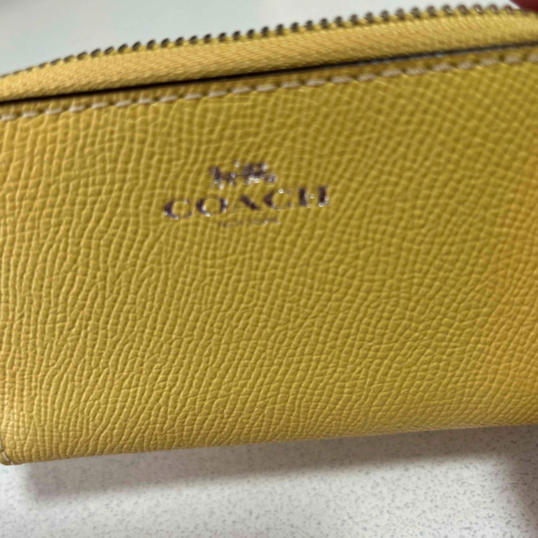 COACH(コーチ)のcoach コーチ★レザー　コインケース レディースのファッション小物(コインケース)の商品写真