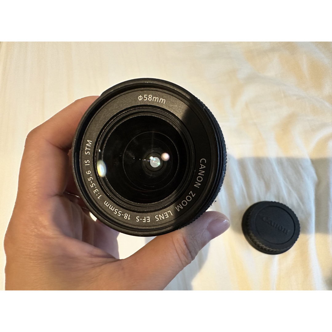 Canon(キヤノン)のCanonダブルズームキットEOS KissX7 スマホ/家電/カメラのカメラ(デジタル一眼)の商品写真