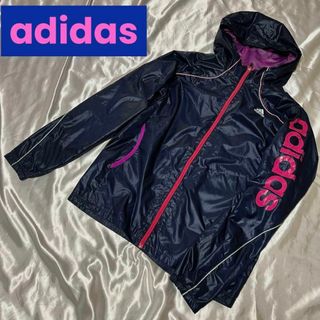 アディダス(adidas)のadidas リニアウインドフーディジャケット  アウター　ジャージ　ナイロン(ナイロンジャケット)