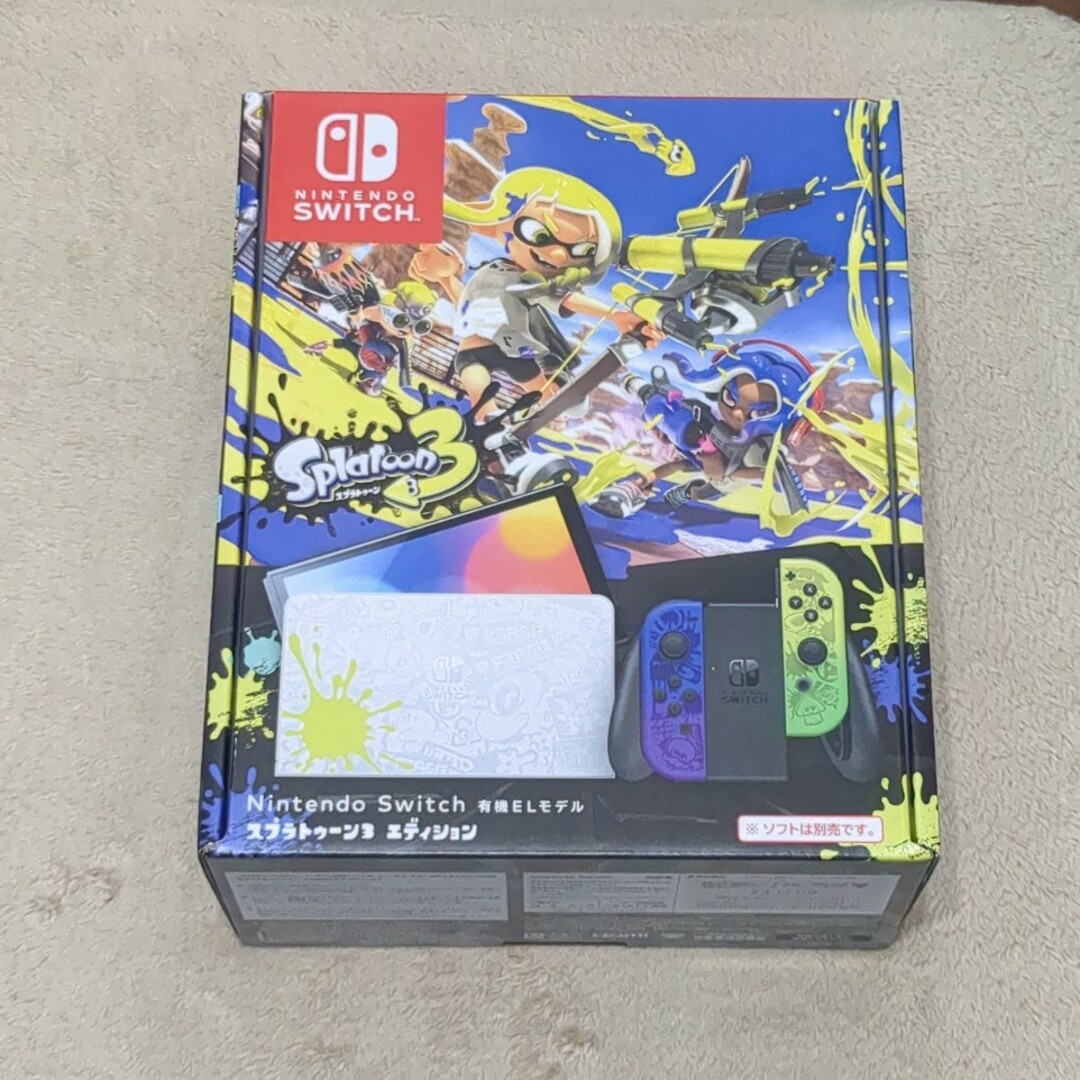 新品・未開封　Nintendo Switch スプラトゥーンエディション 本体ゲームソフト/ゲーム機本体