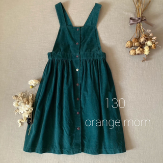 韓国子供服 orange momジャンパースカートワンピース130(ワンピース)