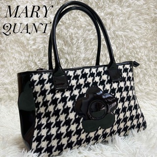 美品■ MARY QUANT トートバッグ ショルダーバッグ 鏡付き 可愛い