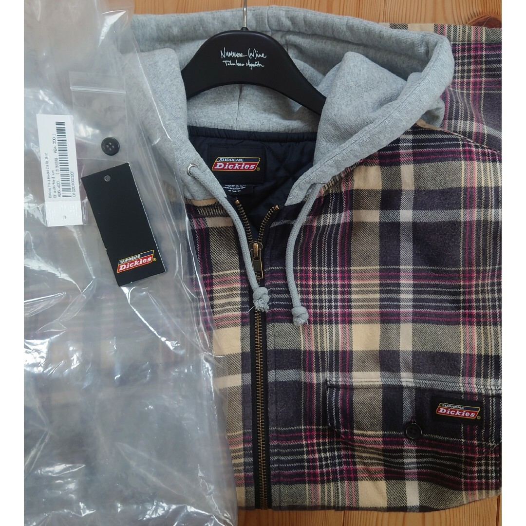 Supreme Dickies Plaid Hooded ZipUp Shirt Supreme Dickies Plaid Hooded ZipUp Shirt