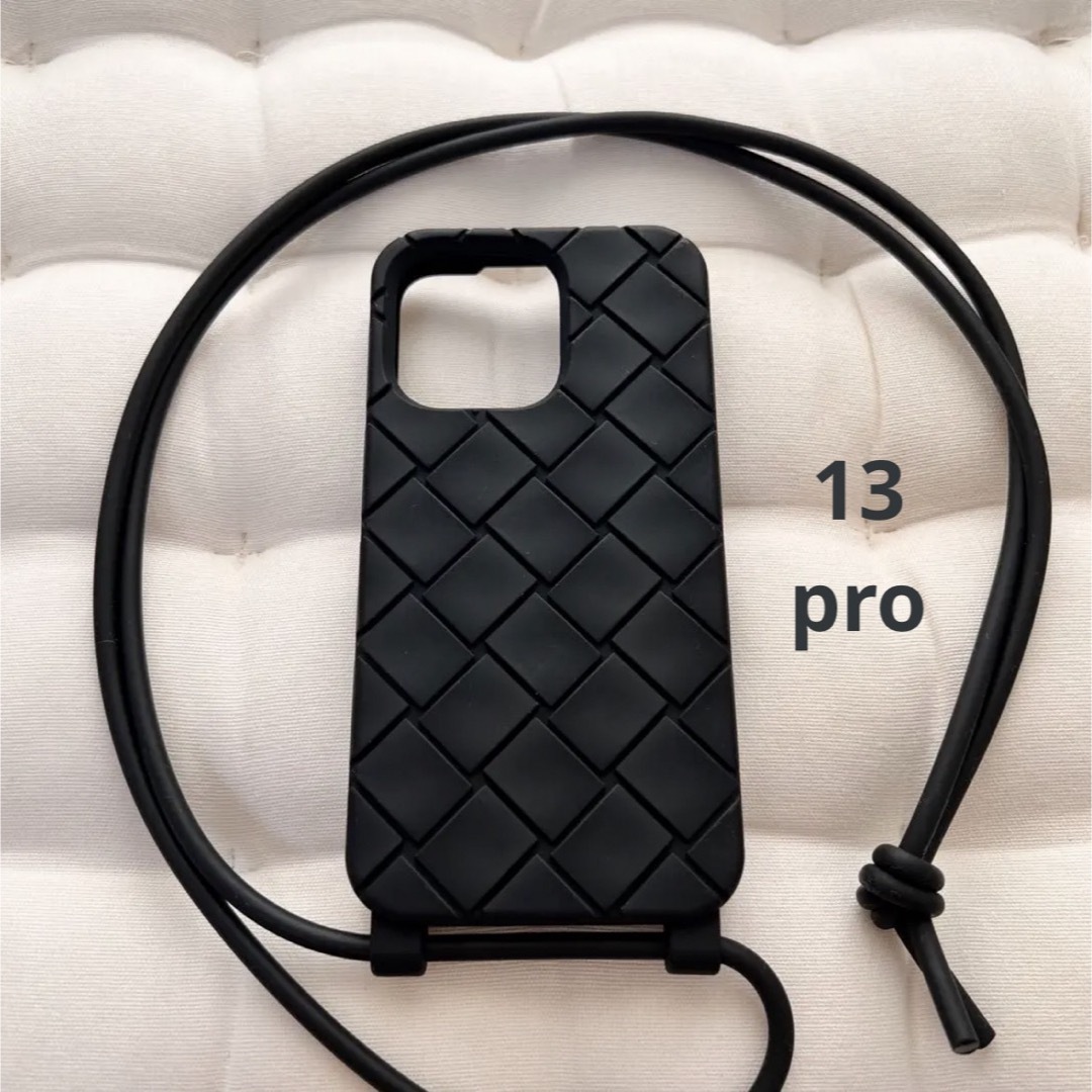 Bottega Veneta - BOTTEGA iPhone13pro ケース ブラック 美品の通販 by